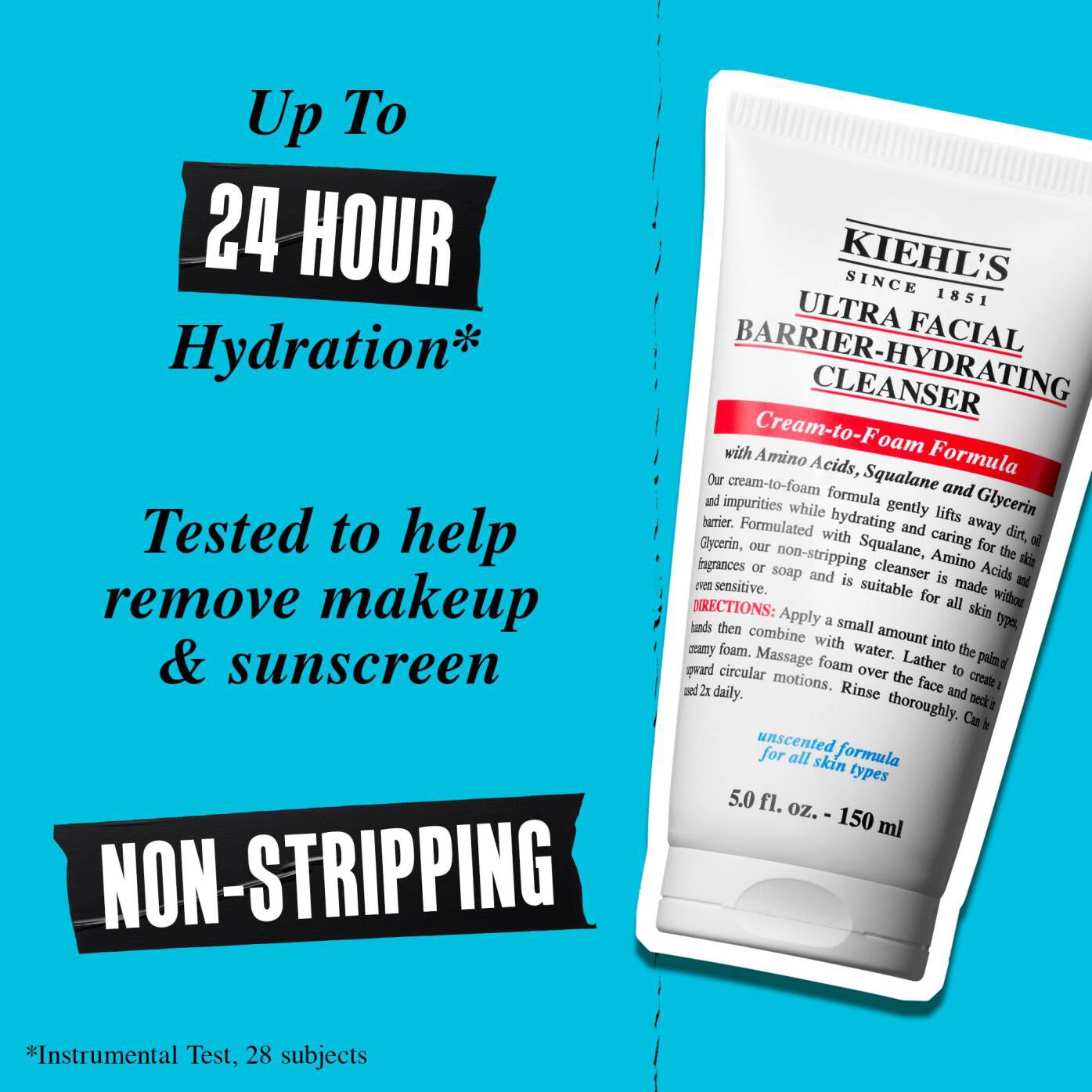 Kiehl's Ultra Facial Cleanse and Hydrate Daily Duo for Sensitive Skin