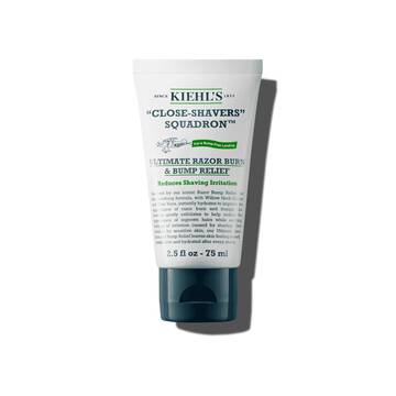 A 75ml Tube of Kiehl’s Ultimate Razor Burn & Bump Relief against a white background.