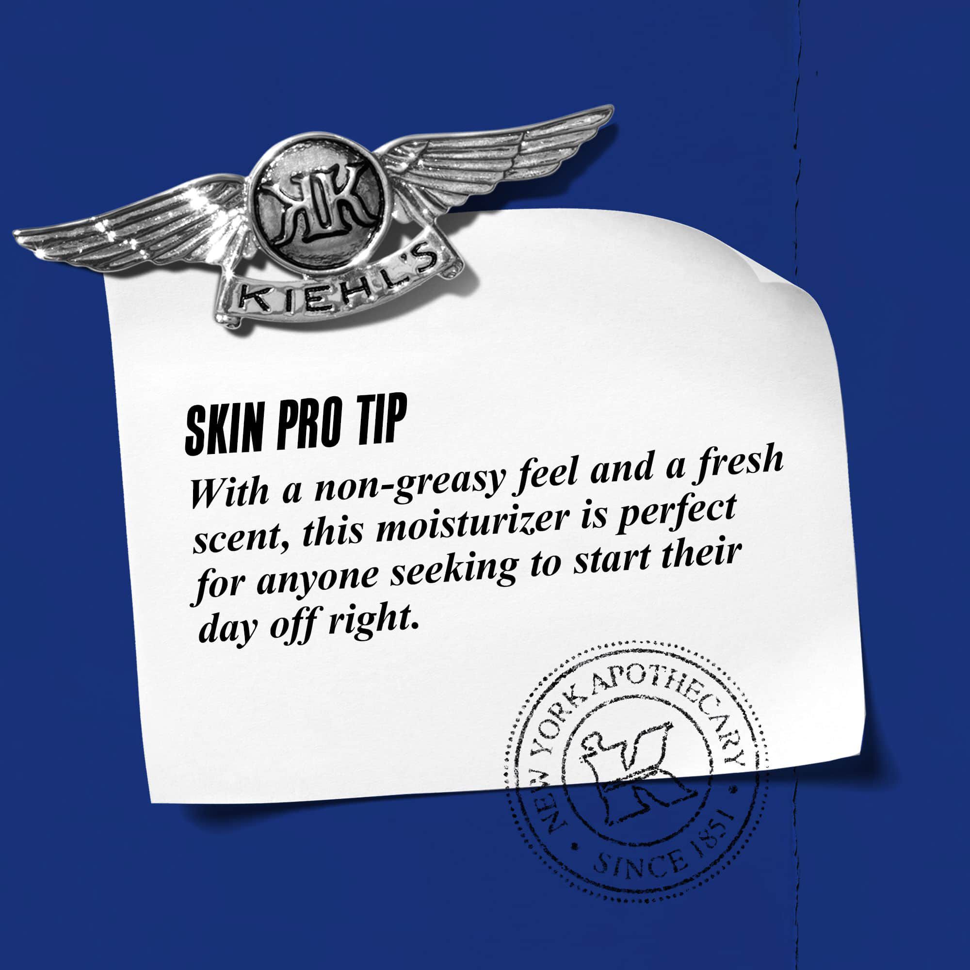 Skin Pro Tip: With a non-greasy feel and a fresh scent, this moisturizer is perfect for anyone seeking to start their day off right.