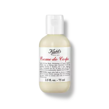 Bottle of Kiehl's Creme de Corps body lotion