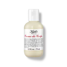 Bottle of Kiehl's Creme de Corps body lotion