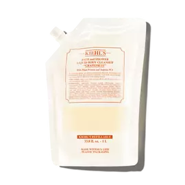 Bottle of Kiehl's Grapefruit Liquid Body Cleanser
