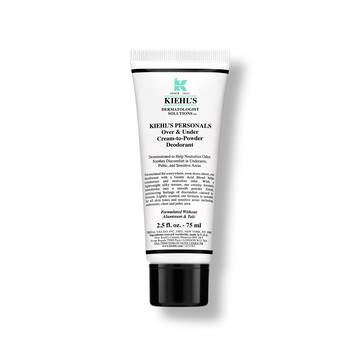 Kiehl’s Over & Under Cream-To-Powder Whole Body Deodorant tube – 2.5 fl oz/75 ml size