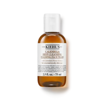 Bottle of Kiehl's Calendula Deep Cleaning Foaming Face Wash