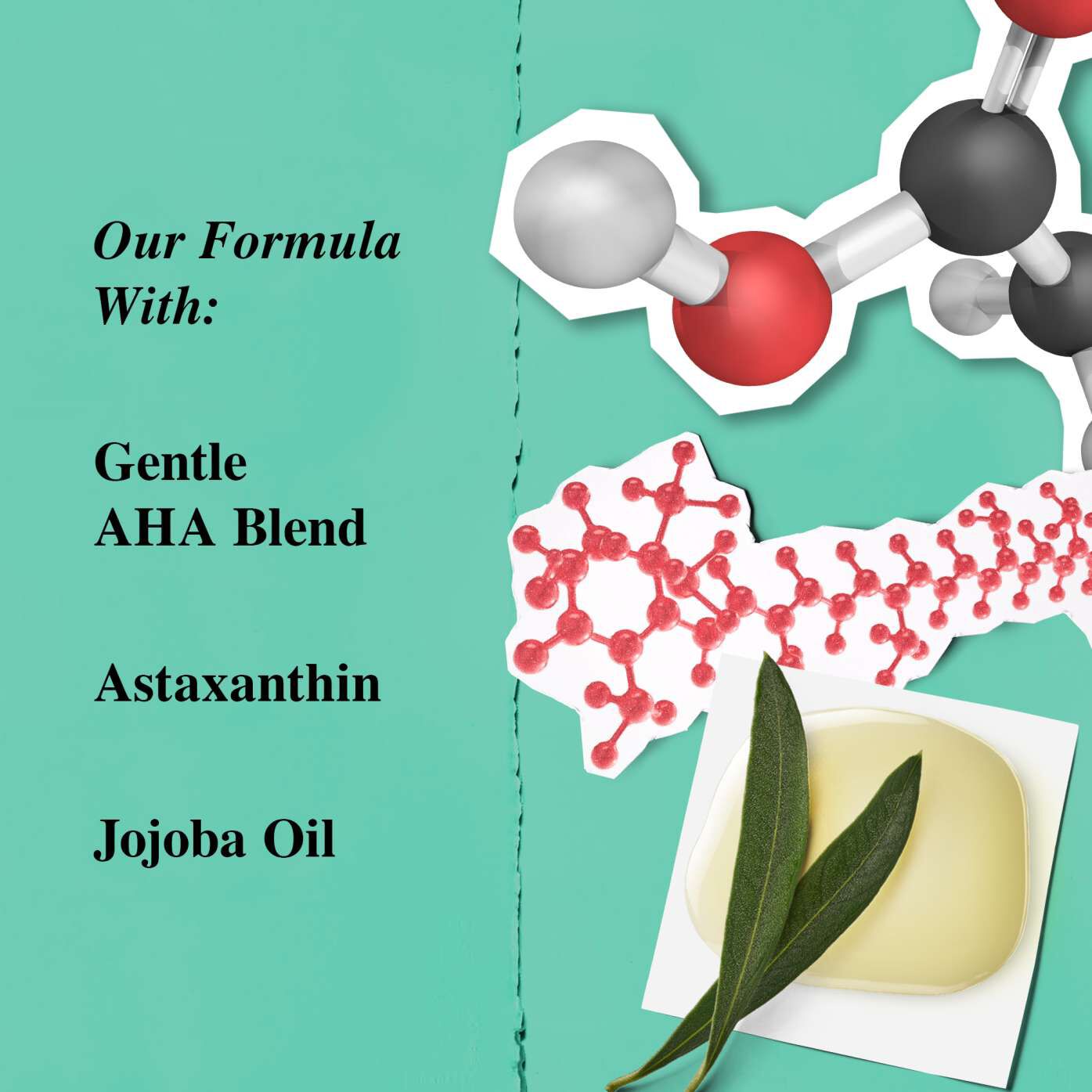 Claim illustration – Minimizes appearance and Evens Skintone