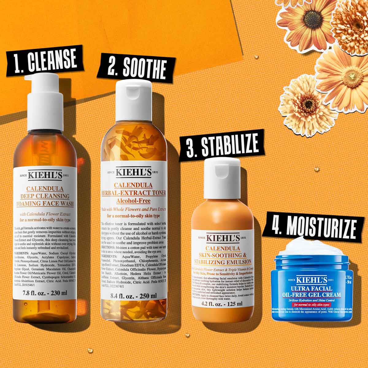 Calendula Skin-Soothing & Stabilizing Emulsion