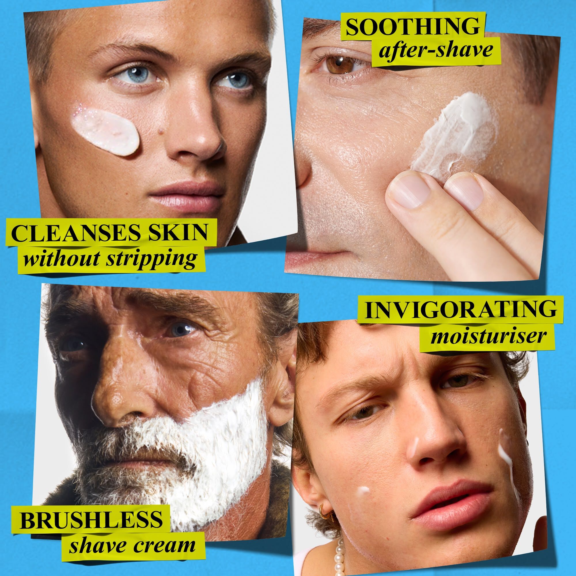 Get Up & Groom Gift Set From Cleanse to Post-Shave