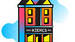 Colourful illustration of a vintage-style building with 'Kiehl's' signage, representing the skincare brand's heritage.