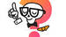 A playful cartoon skeleton with glasses and a bow tie, posing thoughtfully next to a colorful question mark.
