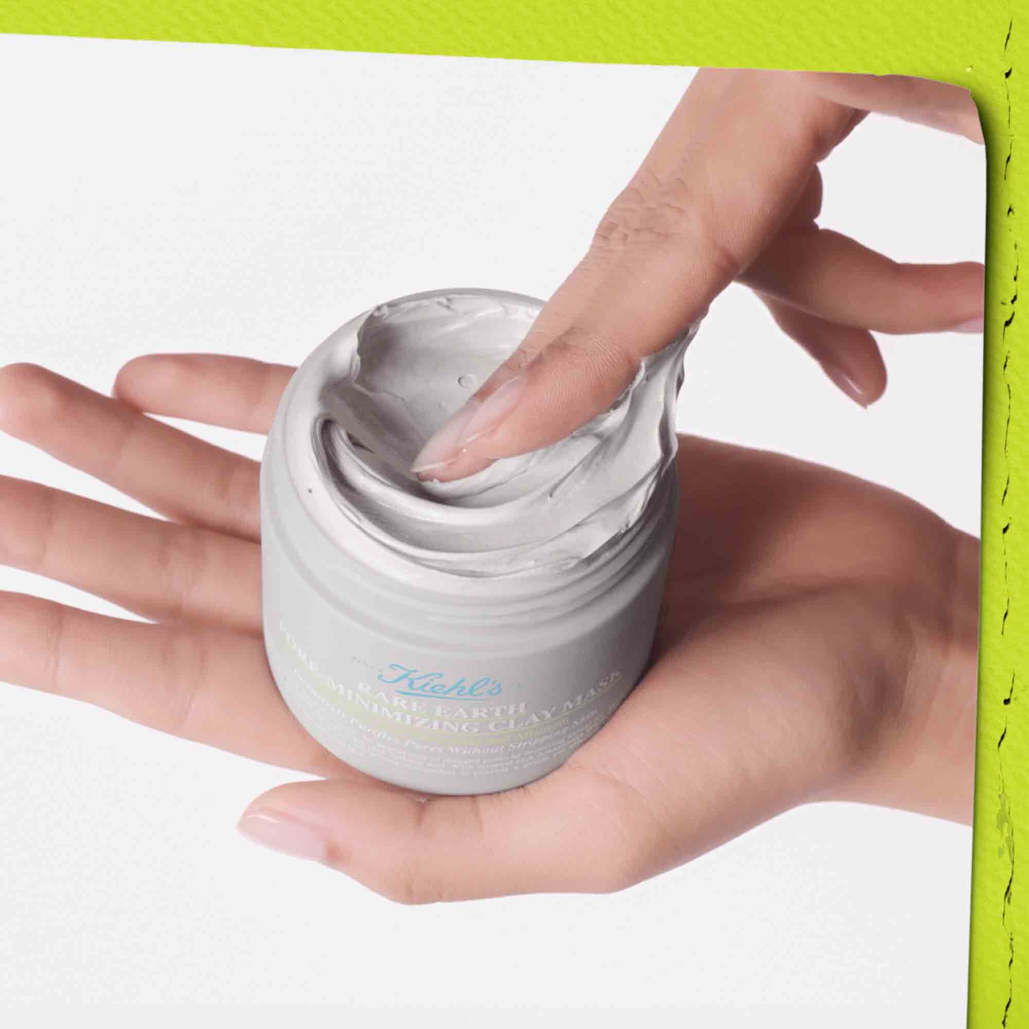 Directions on how to use Rare Earth Deep Pore Cleansing Mask​