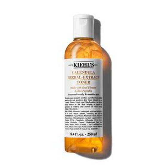 A product shot of Kiehl’s Calendula Deep Cleansing Foaming Face Wash.