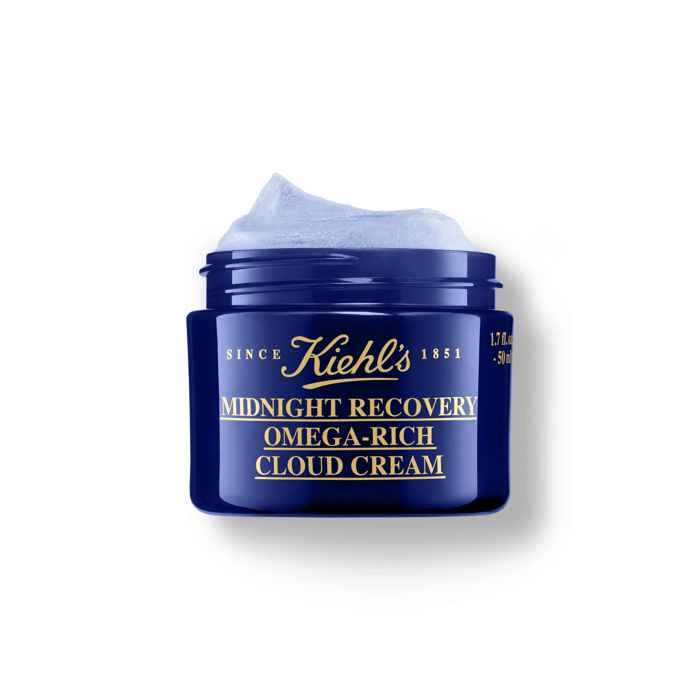 Midnight Recovery Omega-Rich Cloud Cream | 98.6% Natural Night Cream | Kiehl's IE