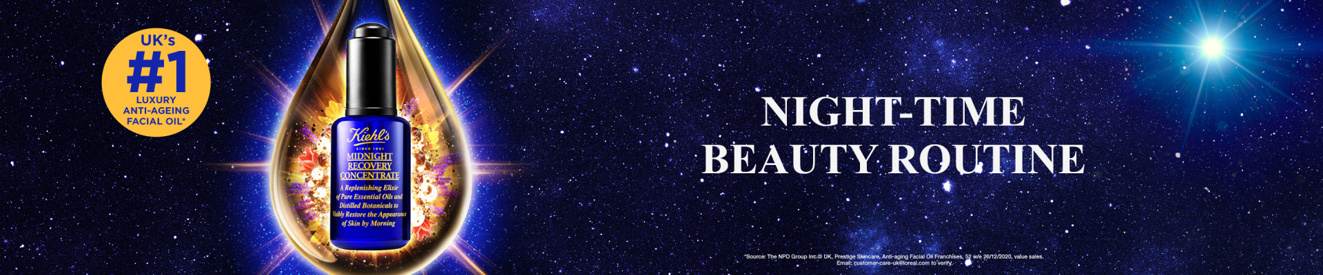 Night Time Beauty Routine Banner Night Time Beauty Routine