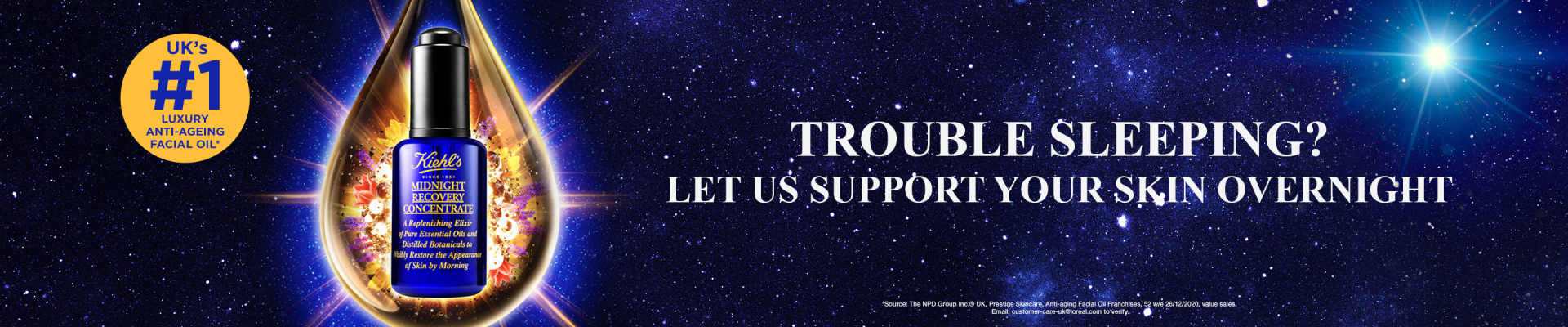 Let us support your skin overnight